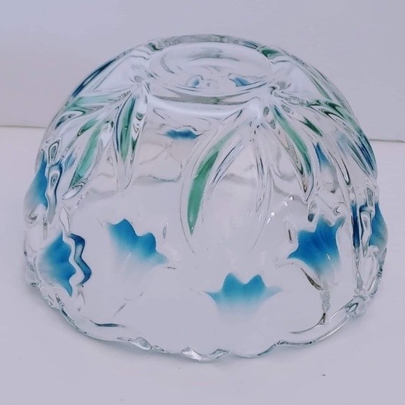 Mikasa Crystal Bluebells Glass Bowl - Picture 8 of 15